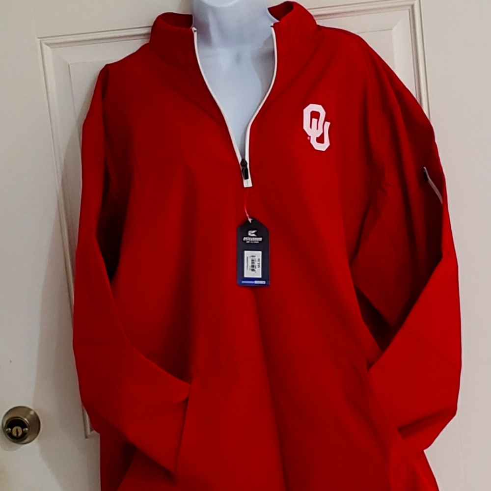 OKLAHOMA SOONERS PULL OVER JACKET